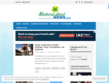 Tablet Screenshot of madeiraislandnews.com